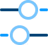 Slider adjustment icon