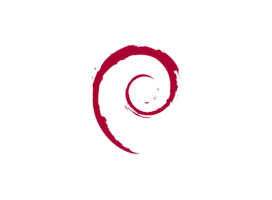 Debian logo tile
