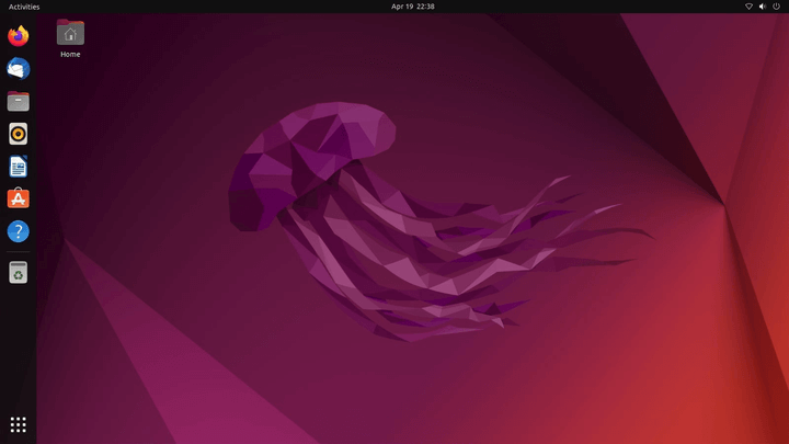 Ubuntu desktop screenshot